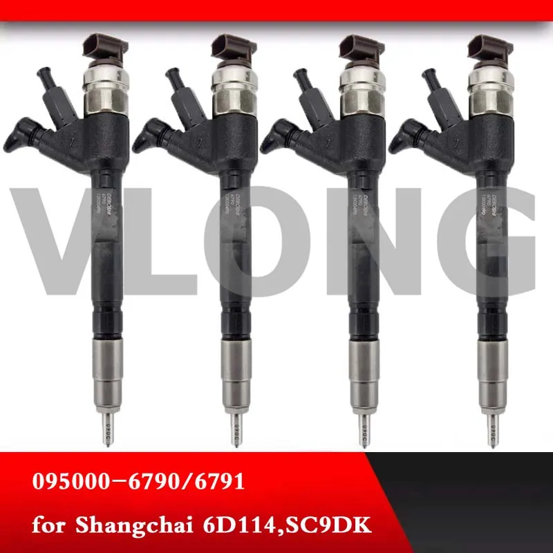 6D114 SC9DK инъекция 6790 топлива авто двигатель инжектор 095000 и заводская цена