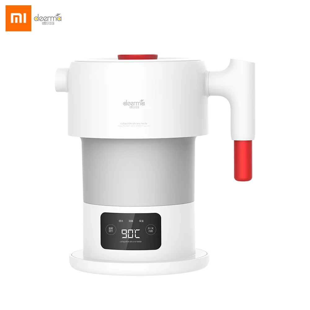 Портативный многофункциональный электрический чайник Xiaomi Deerma 600 мл ручной для