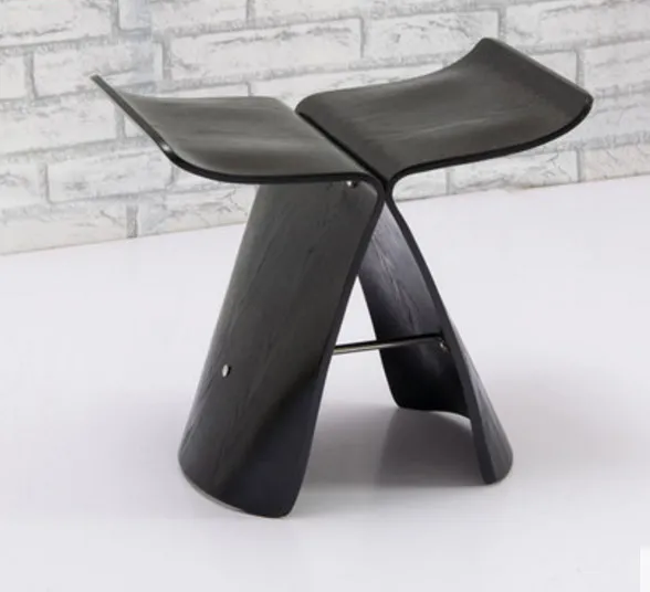 Современный дизайн деревянный стул отдыха маленький Многофункциональный