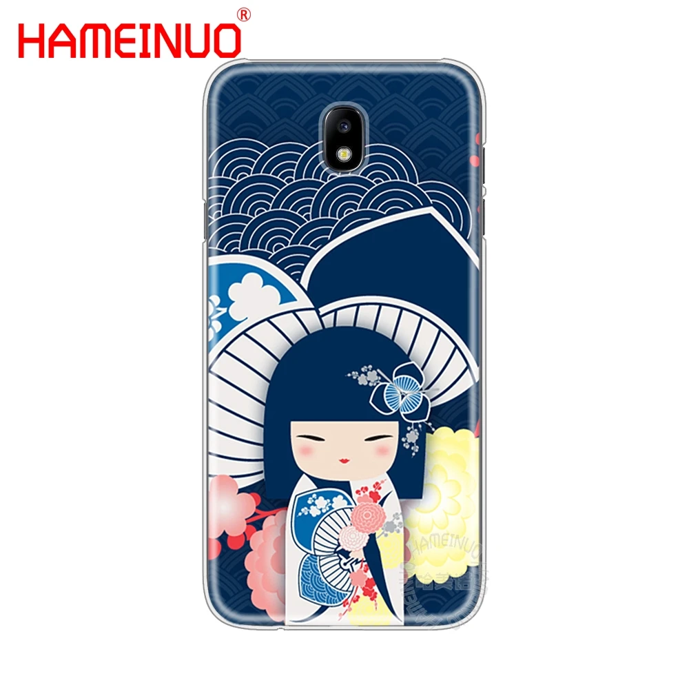 HAMEINUO kawaii Japanese Kokeshi Doll чехол для телефона Samsung Galaxy J3 J5 J7 2017 J527 J727 J327 Prime J330 J530 J730 PRO|case