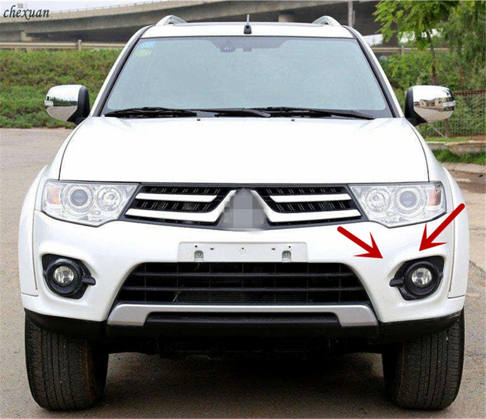 CSCSNL 1 комплект для Mitsubishi Pajero Sport 2013 2014 2015 глянцевый стиль 12 В Автомобильные дневные