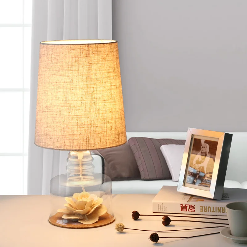 

nordic style masa lambasi flower lamp kawaii home decor nightstands ceramic gourd lamp led lamp deco ceramic bedside lamps