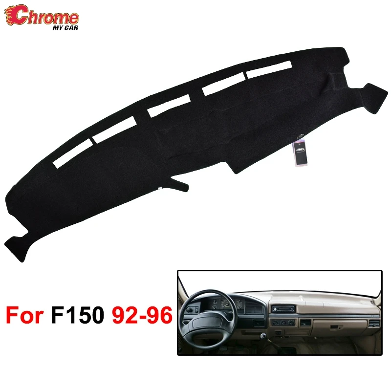 For Ford F150 F250 F350 1992 1993 1994 1995 1996 Dash Mat Dashboard Cover Dashmat Anti-dirty Pad Carpet Guard Car Accessories | Автомобили