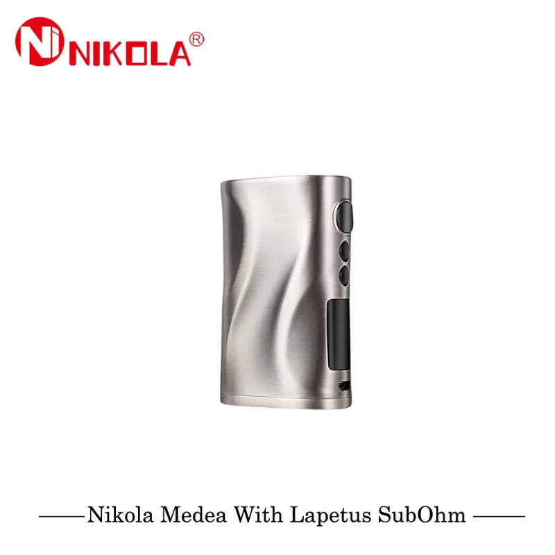 Электронная сигарета Nikola Medea 218 Вт бокс мод Lapetus комплект Питание от двух