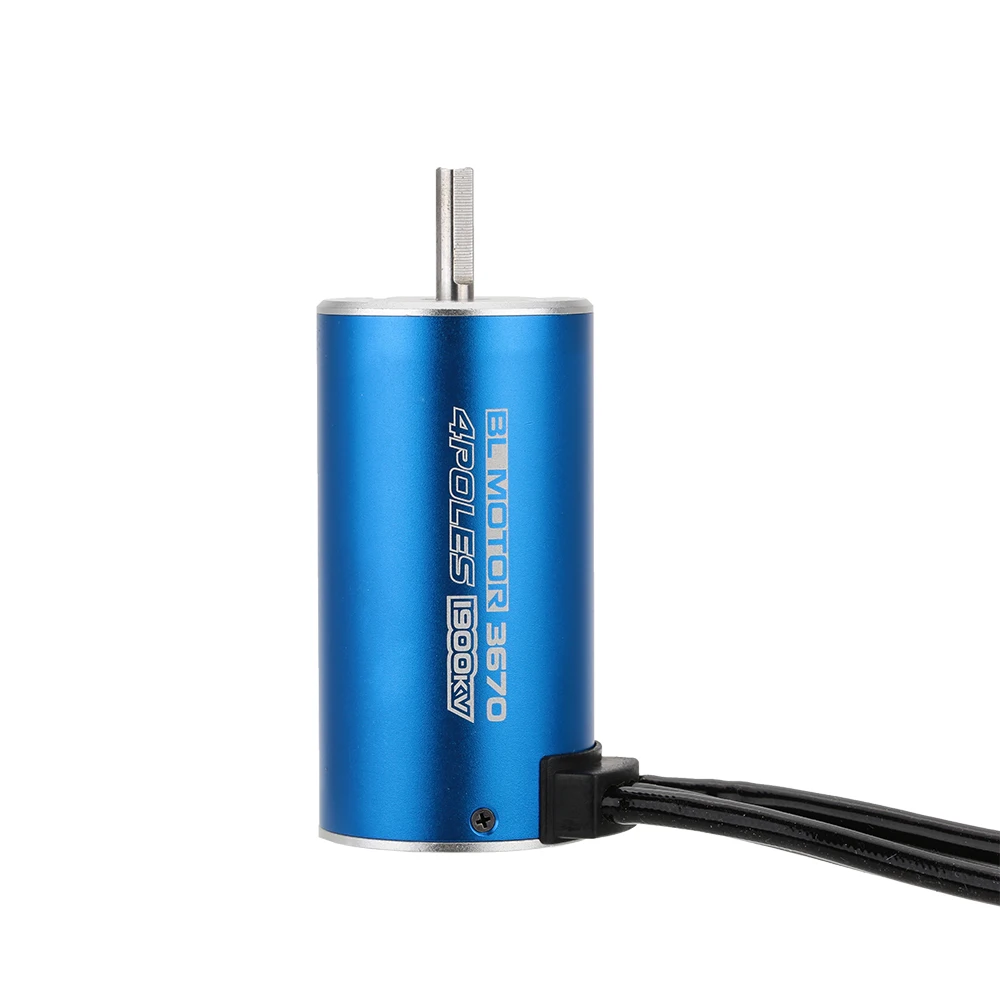 3670 1900KV 4 полюса бесколлекторный бесщеточный двигатель для RC автомобиля 1/8