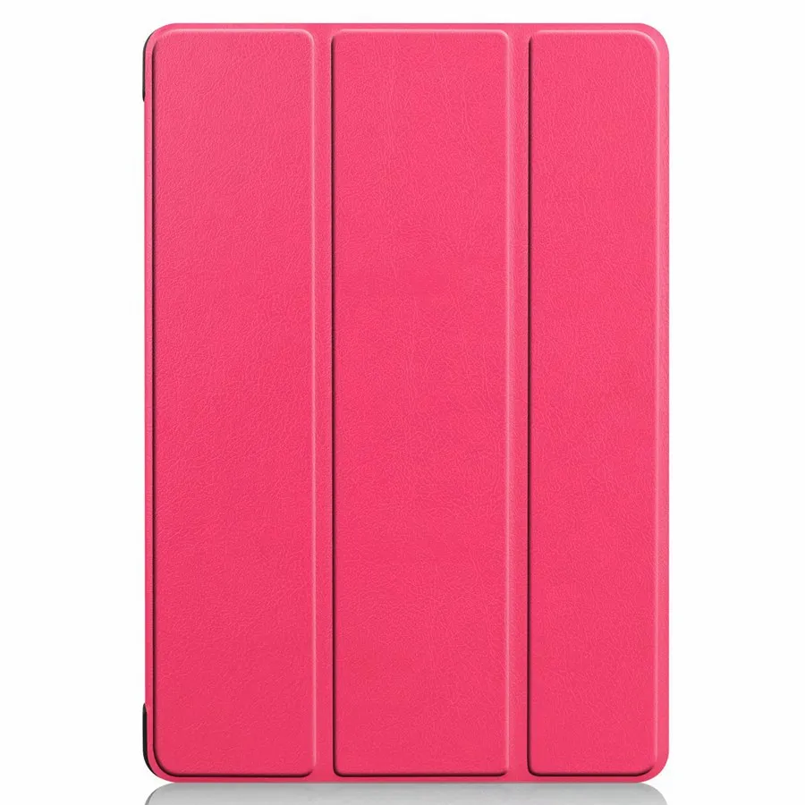 pink Ультратонкий чехол из искусственной кожи для huawei mediapad T5 AGS2-W09/L09/L03/Чехол-подставка для планшета huawei mediapad T5 10 чехол+ ручка с пленкой - Цвет: pink