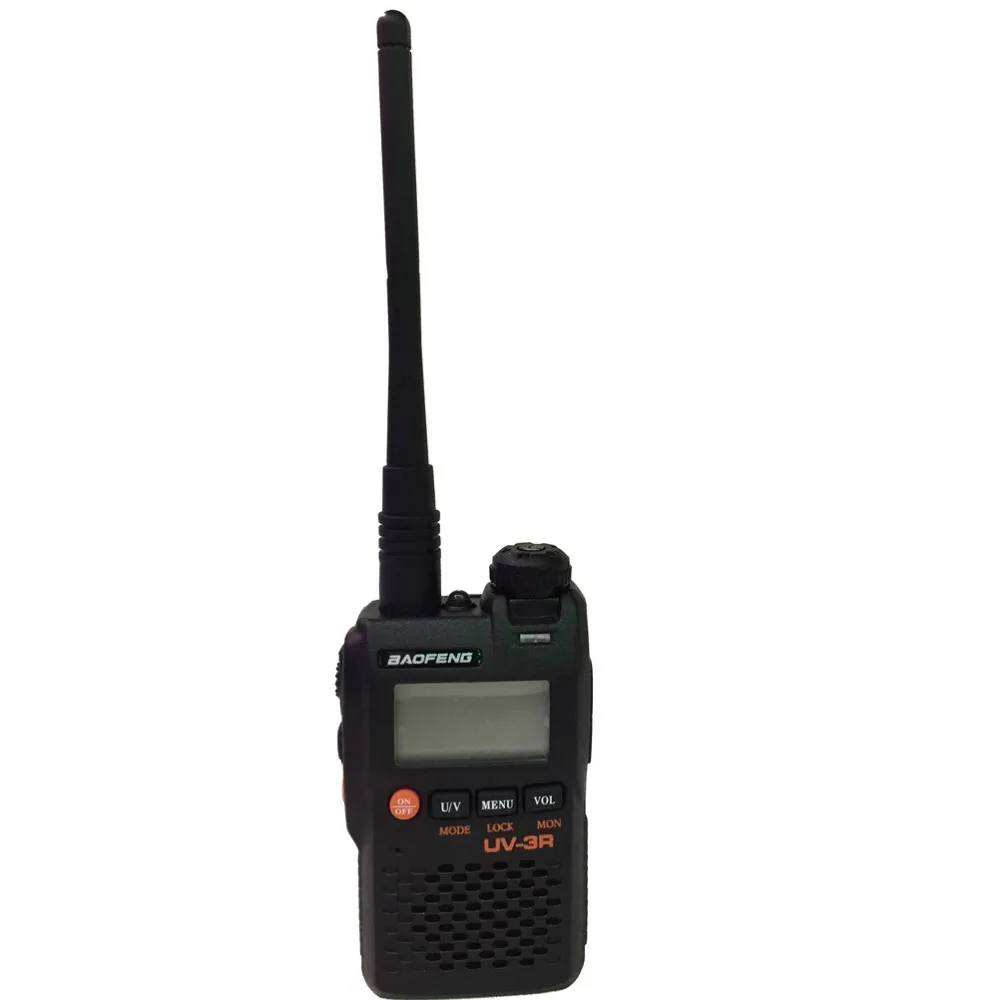 Baofeng UV 3R рация 10 км 2 Вт 99CH UHF VHF FM VOX Pofung walk talk двухдиапазонный двухсторонний
