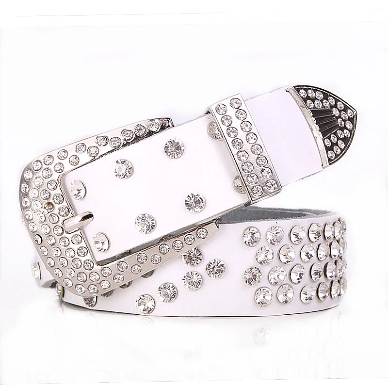 2017 новая мода горный хрусталь ремни для женщин Роскошные дизайнерские пояса из