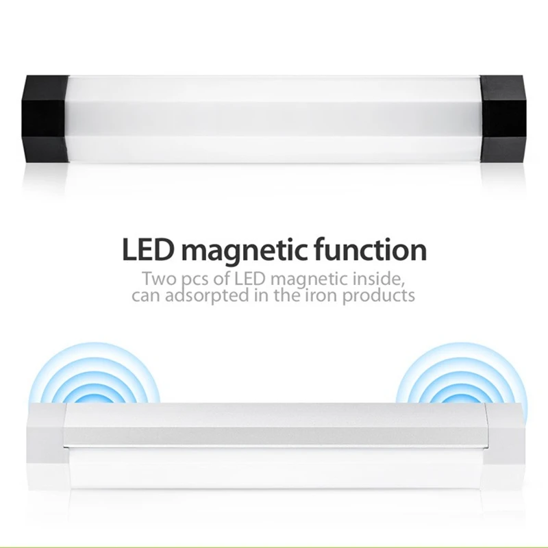 Магнитный портативный светодиодный светильник 200LM для кемпинга походов рыбалки