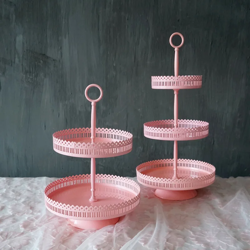 Круглая стойка KCYPOTGO для торжественных пирогов 2 3 яруса|3 tier|cake standmetal cake stand |