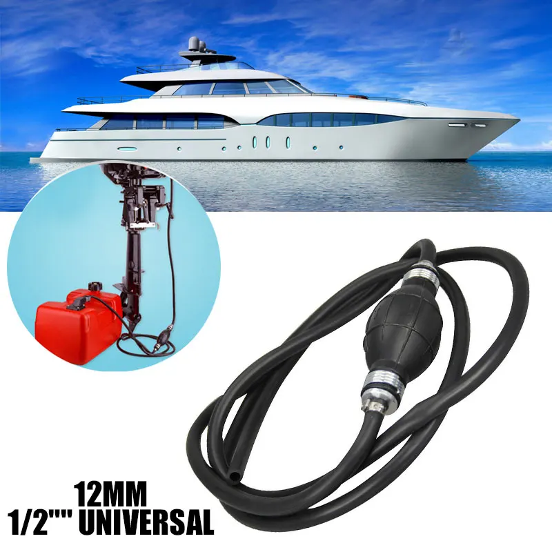 Vehemo 12 мм топливная линия в сборе RVs труба Подвесной лодочный шланг для тракторов