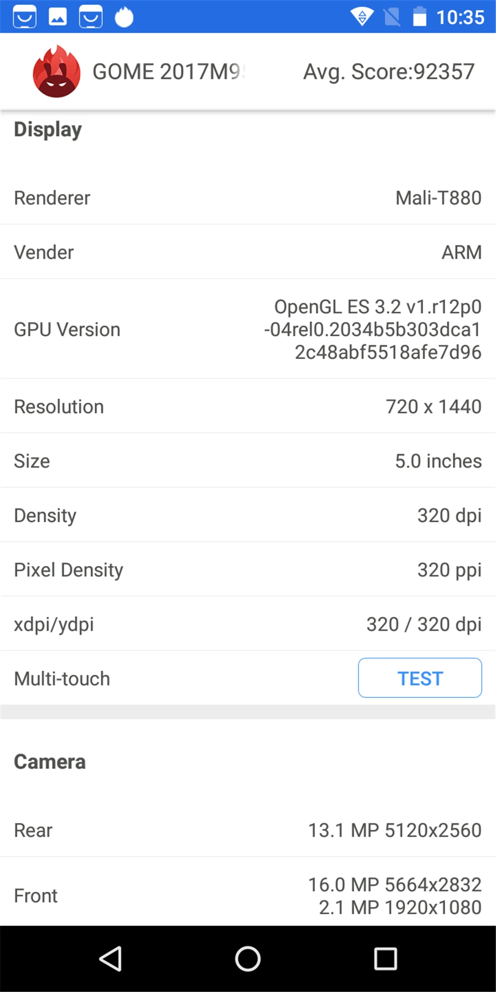 Gome U7 мини-смартфон с распознаванием ириса 5,4" 4 ГБ ОЗУ 64 Гб ПЗУ MT6797 X20 Дека ядро Передняя 16,0 Мп задняя 13,0 МП 2800 мАч отпечаток пальца