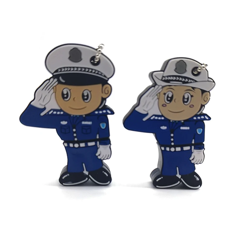 Флеш накопитель usb в виде полицейского 4 ГБ 8 16 32 64 ГБ|USB флэш-накопители| |