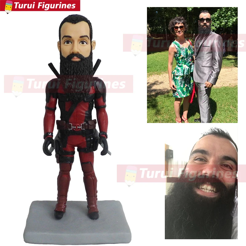 Милые мини фигурки 3d фигурка себя миниатюрная скульптура репродукция фотография