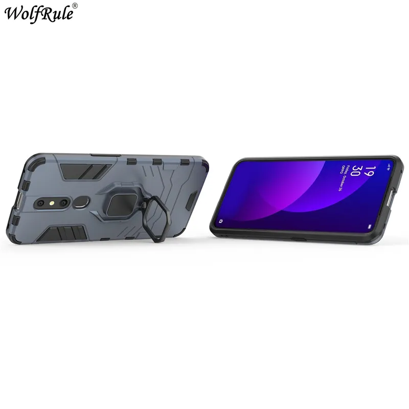 Для OPPO F11 Pro Чехол для телефона OPPO F11 бампер кольцо держатель Броня защитный чехол для телефона для OPPO F11 Pro Чехол Funda 6,53''