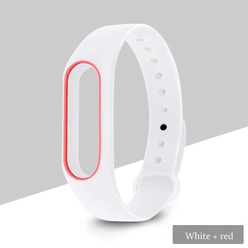 Силиконовые браслеты для Xiaomi mi Band 2 Fresh looks ремешок mi band 2 браслет сменный спортивный ремешок аксессуары