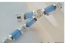 Небесно-голубой нефрит долговечность свойство удача застежка браслет часы