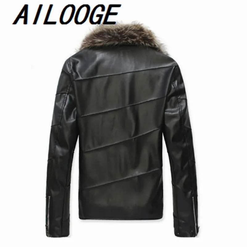 Кожаная мужская куртка байкерская мотоциклетная модная облегающая кожаная от