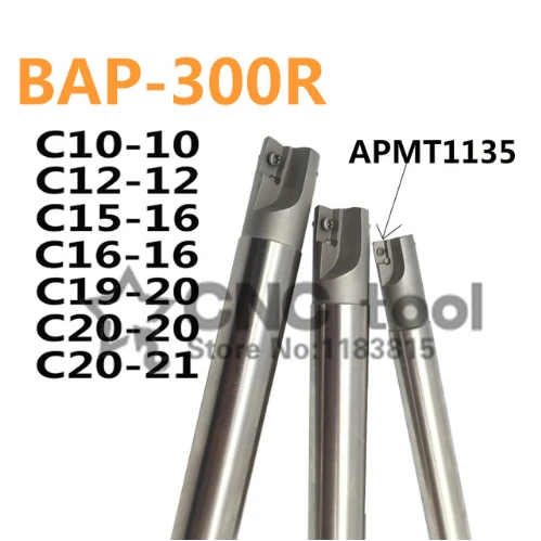 BAP300R C10 10 120 C12 12 130 C16 16 150 2T правый угол 90 градусов фреза Арбор Для APMT1135