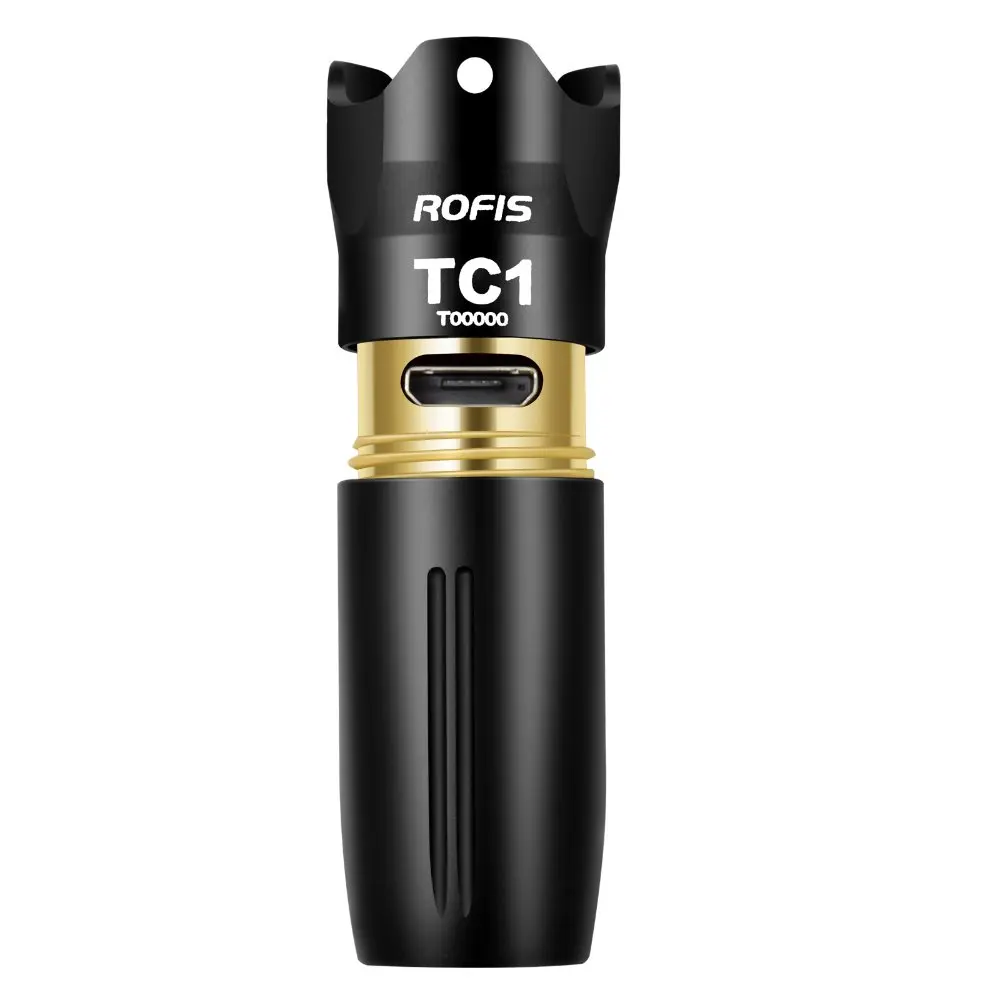 Rofis TC1 мини EDC CREE XP G3 светодиодный фонарь 120 люмен фонарик + 10180 литий ионная