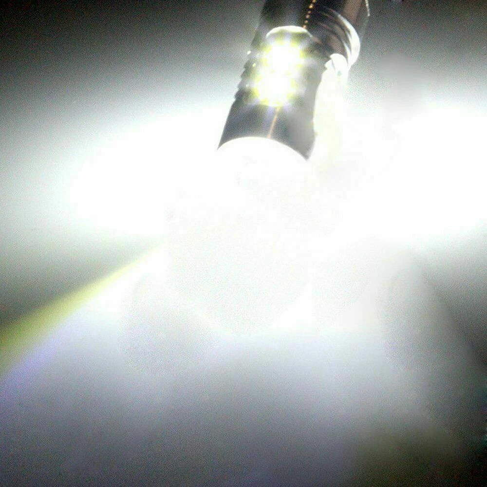 2 шт. AC/DC 12V H1 авто светильник светодиод головной дневные ходовые огни белый 6000Kar