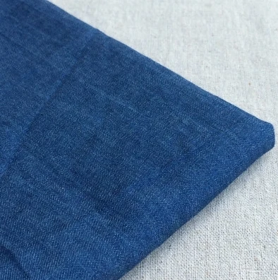 blue 1 шт. полностью хлопковая стираемая джинсовая ткань для шитья blyth кукольная одежда платье ручной работы DIY кукольная одежда материал ткань 50*75 см - Цвет: blue
