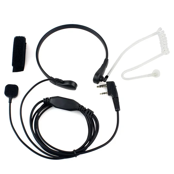 Гарнитура с микрофоном PTT для Kenwood BAOFENG UV 5R Baofeng BF 888S Retevis H777 RT3 RT TYT QUANSHENG Ham Radio