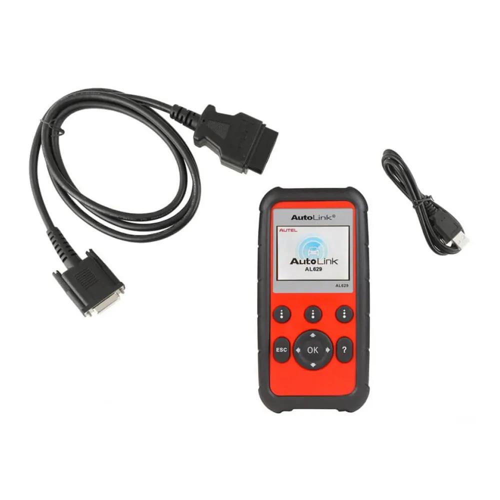 Autel AutoLink AL629 Автомобильный Диагностический Авто scania ABS/SRS/двигатель CAN OBD2 Pro сервис