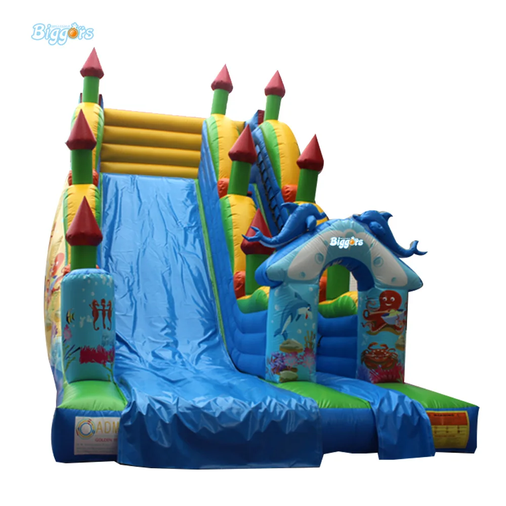 

Attractive Form inflatable Slide With Jumping Bouncy House For Kids