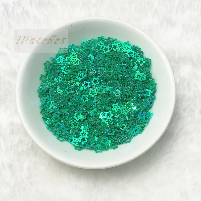 Блестки с пайетками в форме сливы для дизайна ногтей 4 мм|flower sequins|star sequinssequin stars |