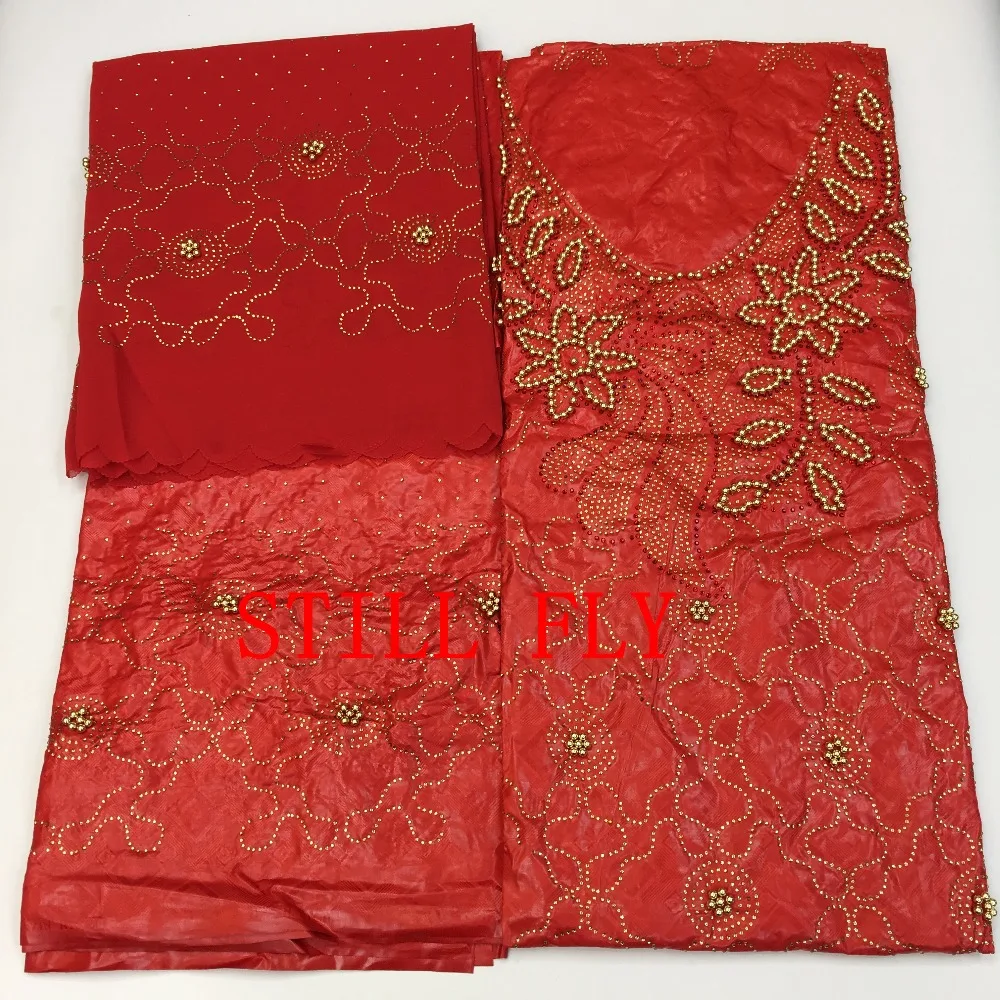 Bazin riche getzner nouveau hot sale jacquard brocade fabric with beads and stones latest basin riche getzner 7yards/lot