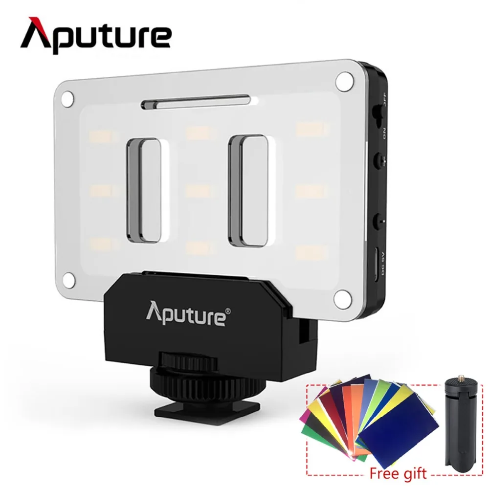 Aputure Amaran AL M9 Карманный миниатюрный светодиодный видео свет TLCI/CRI 95 на камеру