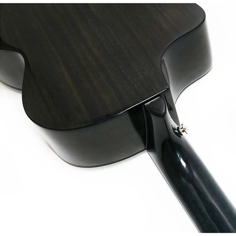 Дорожная гитара акустическая твердая красная электрическая стальная струна 39