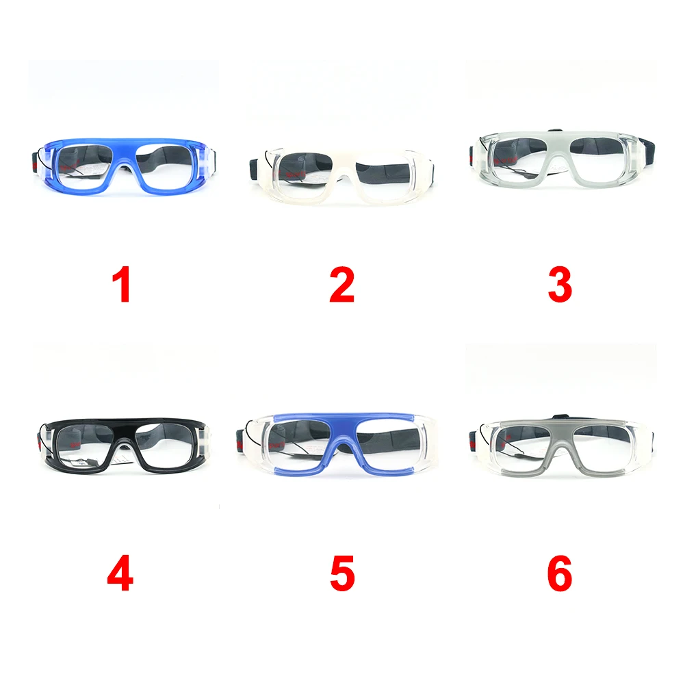 Взрывостойкие баскетбольные очки рамка мужские прозрачные линзы бренд дизайн