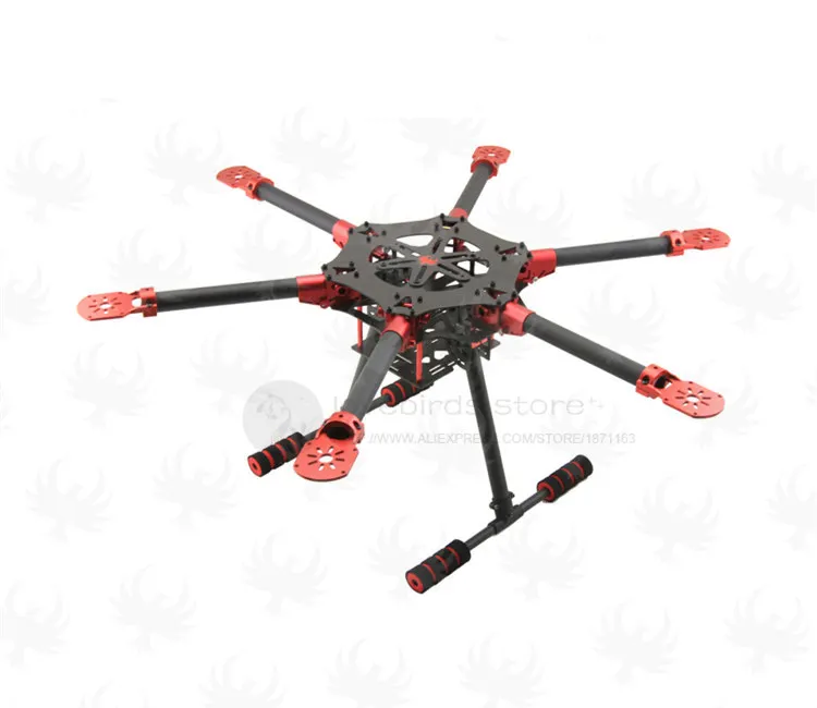 Складной складной зонт HF600 / HF750 из чистого углеродного волокна DIY FPV|Детали и