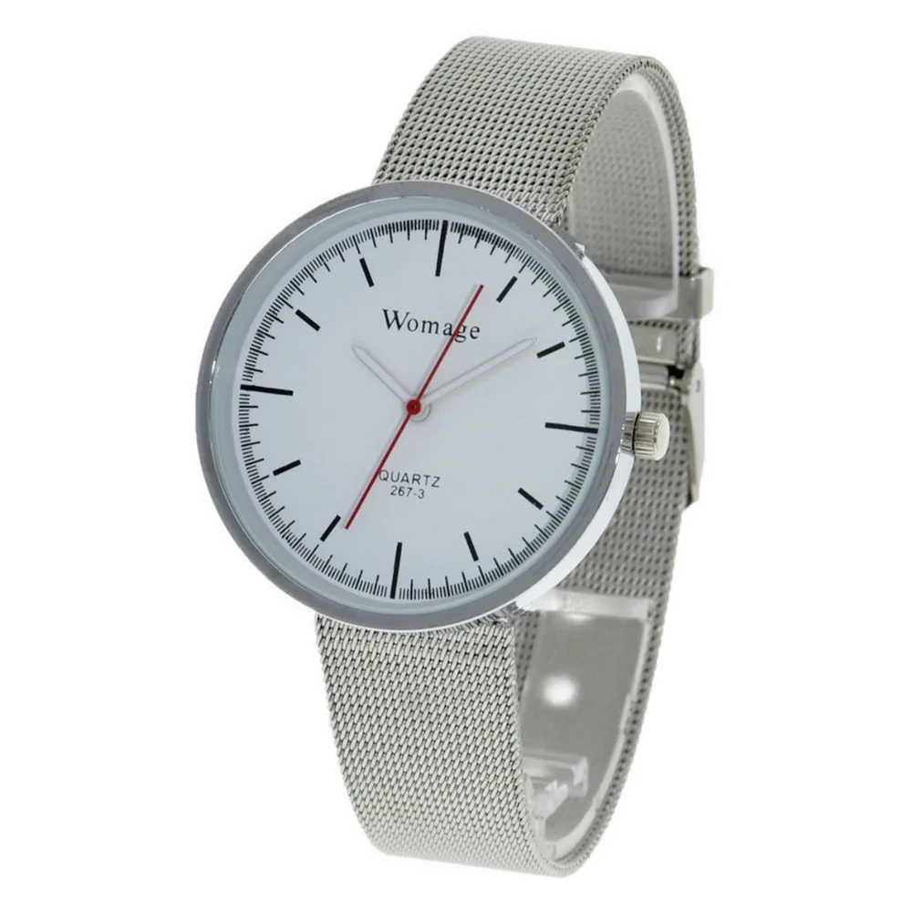 100 шт./лот Модные женские кварцевые часы унисекс с сетчатым браслетом|watch strawberry