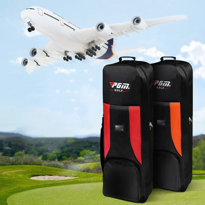 Pgm гольф авиационная сумка утолщенный двухэтажный самолет с шкивом Гольф Сумка