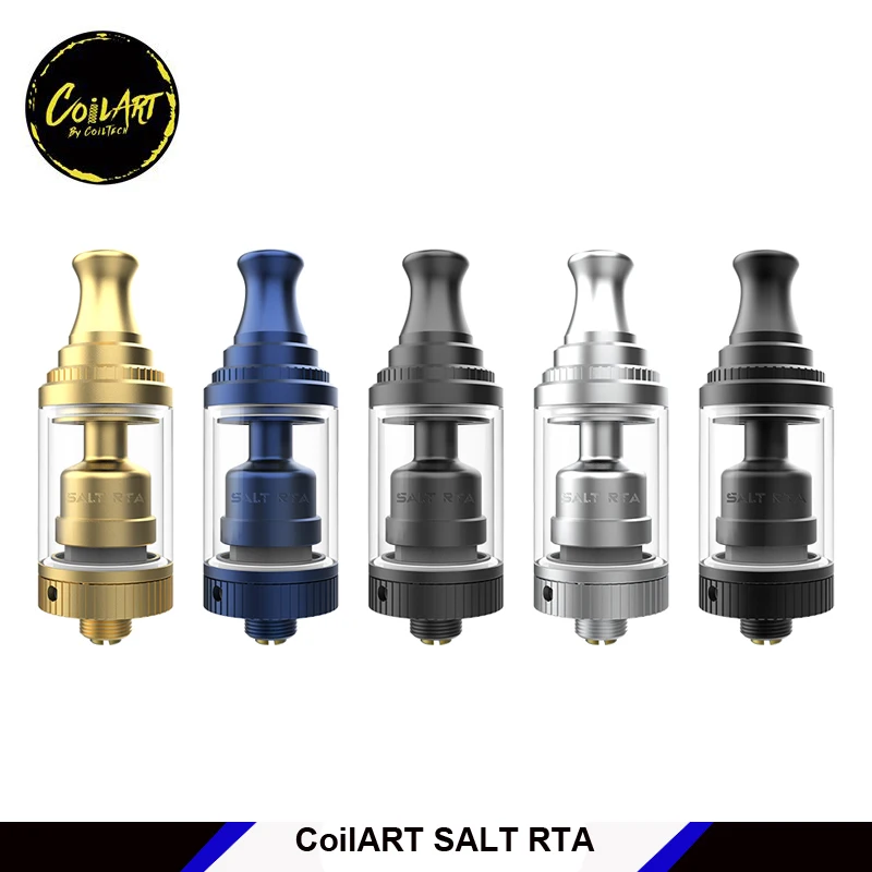 Оригинальный CoilART SALT RTA 18 мм 2 мл/3 5 мл одинарная катушка электронная сигарета бак
