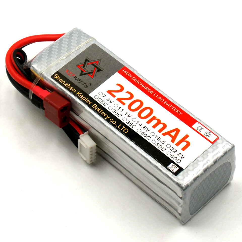 Провод с силикатной гелевой Батарея 4S 14,8 v 35C 60C 1300 1800 2200 2600 3000 3500 4500 5000 6000 мАч для автомобиля RC Самолет лодка вертолет автоцистерна