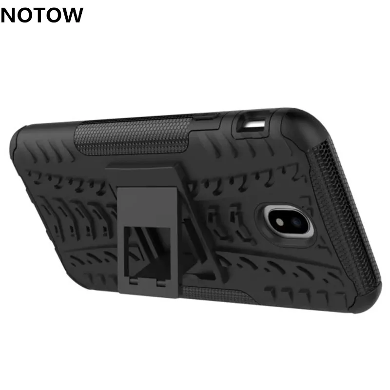 Прочный ударопрочный чехол NOTOW с подставкой Жесткий Мягкий из ТПУ и силиконовой