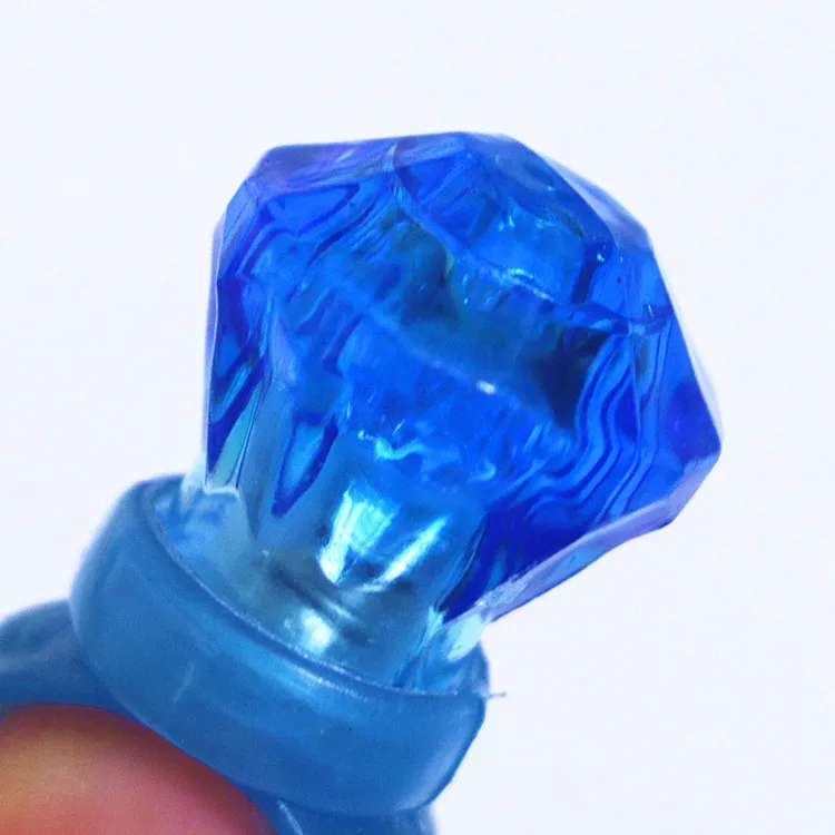 

Flashing Finger Ring Led Light Up Bar Finger Lamps Crystal Small Diamond Toys for Birthday Wedding Party Favors