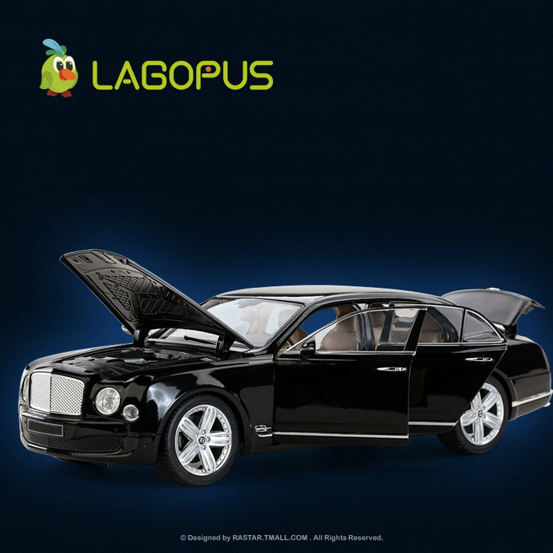 Высокая симуляция 1:18 масштаб автомобильные игрушки роскошные металлические