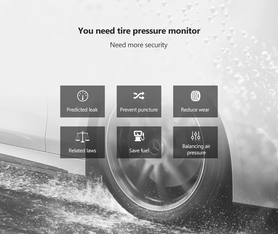 AOSHIKE автомобильный TPMS для Android USB система мониторинга давления в шинах навигационный дисплей беспроводной автомобильный сигнализатор давления в шинах