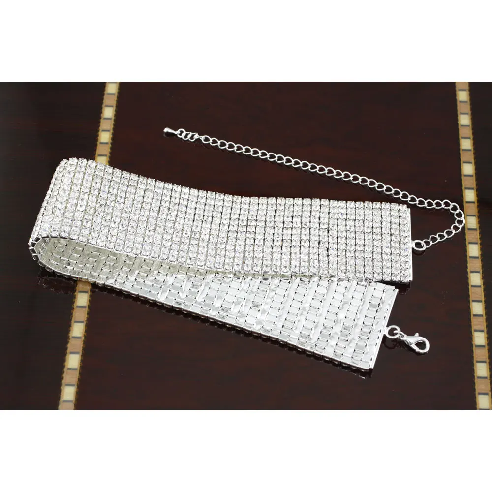 Колье-чокер с павлиньими звездами для свадебных торжеств и выпускного вечера 12