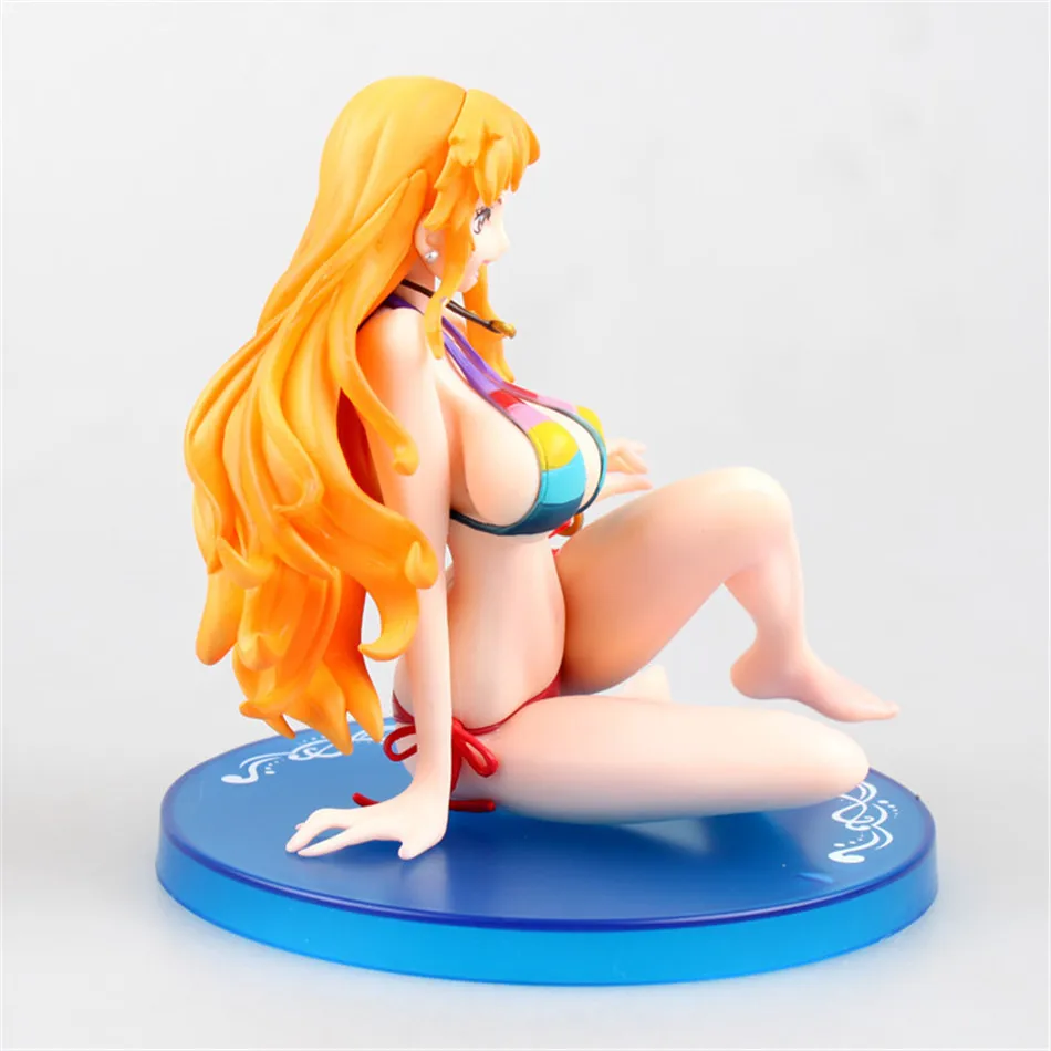 Chanycore Anime ONE PIECE 1/8 Scale panited Figure onepiece NEW WORLD PVC Action Figures 14cm Nami swimsuit model toys | Игрушки и хобби