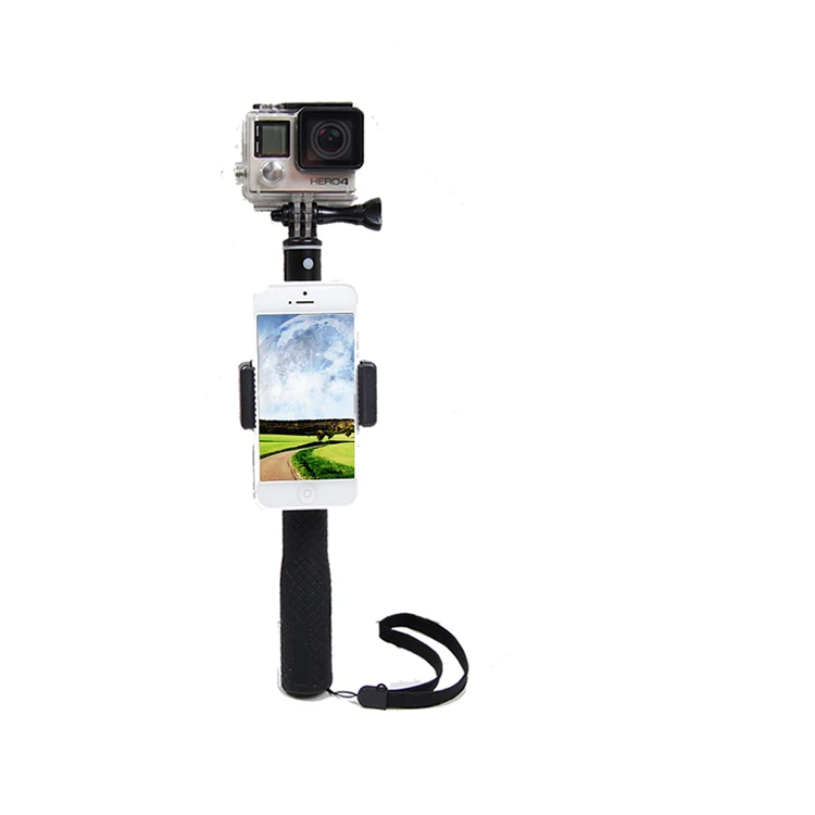 Селфи палки держатель для телефона адаптер селфи палка монопод с зажимом Go Pro HERO 8