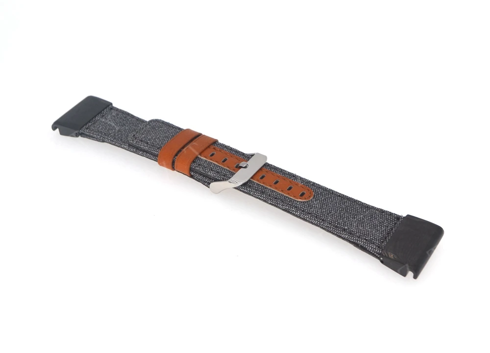 Серый Fenix 5x кожаный ремешок, 26 мм ширина Quick Release Fenix 3 кожаный ремешок для часов Easy Fit ремешок для Garmin Fenix 5X/Fenix 3HR - Цвет ремешка: Серый