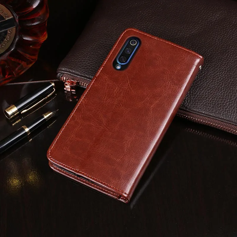 Чехол для Xiaomi Mi 9 с магнитной застежкой из искусственной кожи кожаный чехол 8 SE