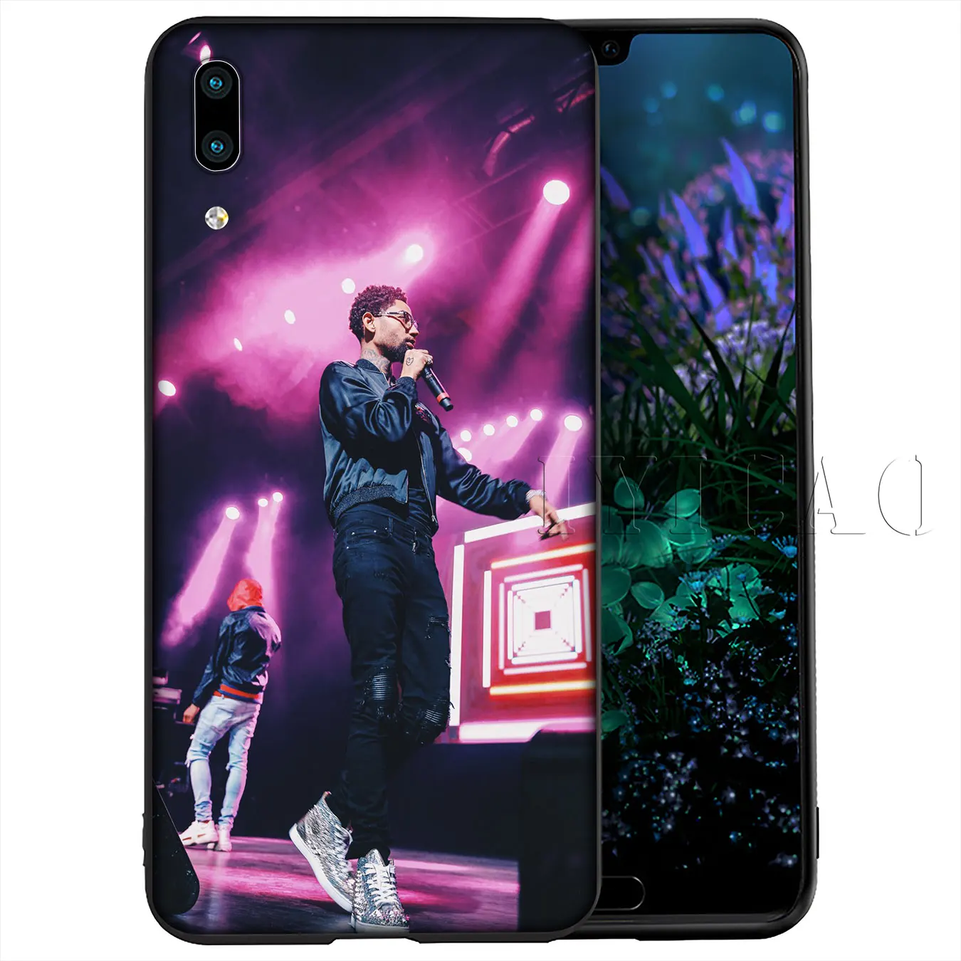 IYICAO Pnb Rock Мягкий силиконовый чехол для телефона Huawei Y9 Y7 Y6 Prime 2019 черный Honor 20 8C 8X 8 9 9X