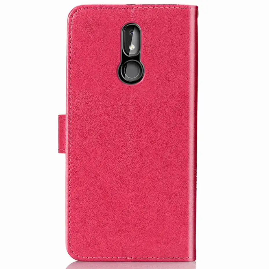 Чехол книжка из ПУ кожи с 3D рельефом для NOKIA 3 2 чехол Nokia 2019 TA 1156 1159 1164 1154